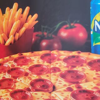 Menu Pizza mediana