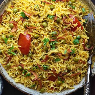 Muttar pulao