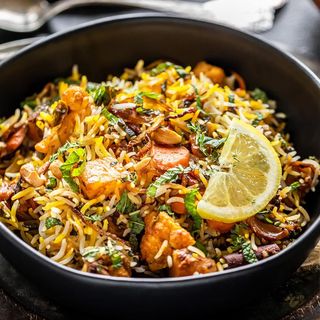 Vegetales Biryani
