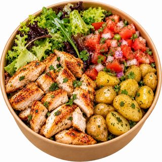 Super Bowl Pechuga A La Plancha
