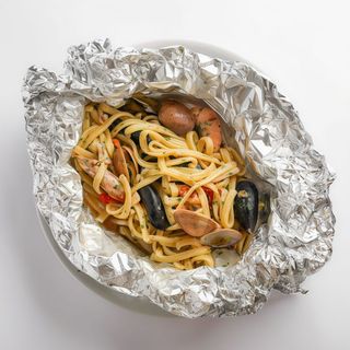 Scialatielli Ai Frutti Di Mare Al Cartoccio
