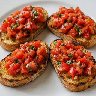 Bruschette classice (4 und)
