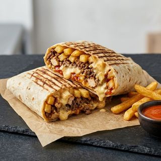 Menú French Taco L (2 Carnes)