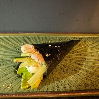 76.Temaki de langostino 1 ud.
