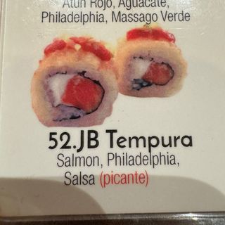 52.JB Tempura 8 uds.