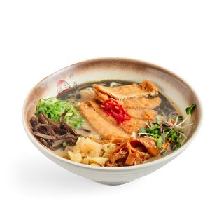Ramen vegano con huevo 素拉面加鸡蛋