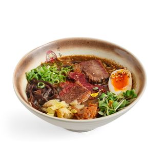 Ramen shio con Pastrami烟熏牛肉盐味拉面