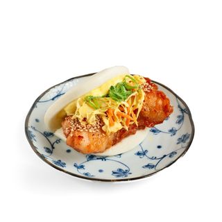 Bao Bun De Pollo Frito (1 Ud.) 鸡肉包