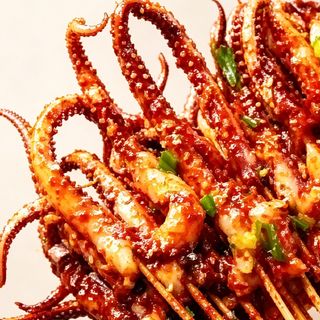 Palitos de calamares 烤鱿鱼须