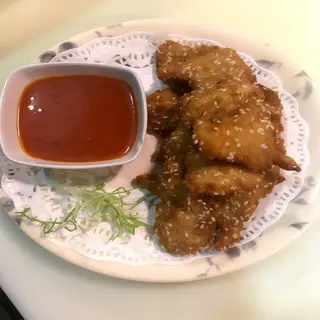 Pollo Frito con Sésamo