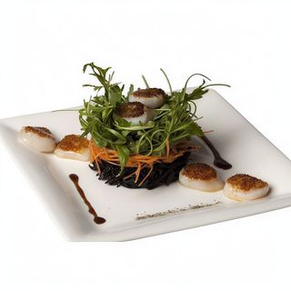 Ensalada De Vieiras Caramelizadas