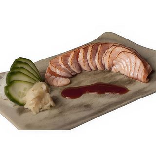 Tataki De Salmón Con Mayonesa Wasabi