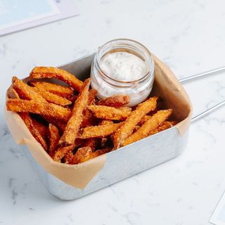 ტკბილი კარტოფილის ფრი