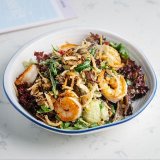 კრევეტის სალათი (სამარხვო)