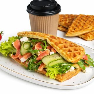 ვაფლის სენდვიჩი ორაგულით