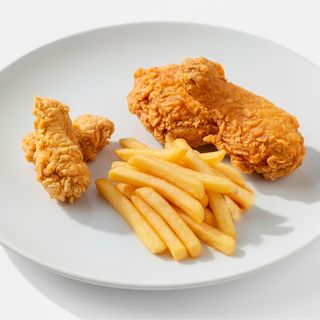 S სითი: 2 ფრთა, 2  ბარკალი (ცხარე)+  პატარა ფრი