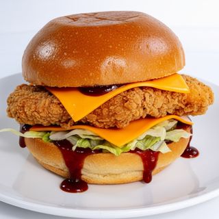 ბარბექიუ ორმაგი ჩიზით