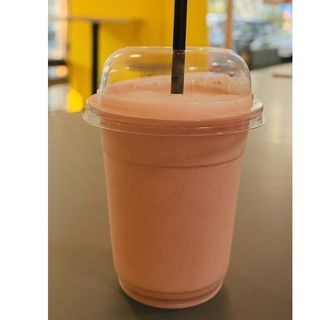 ჟოლოს მილქშეიკი