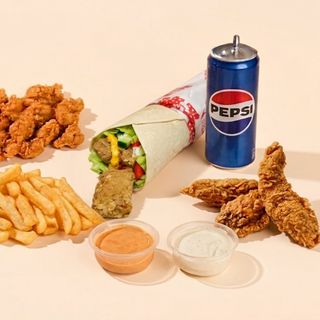 დიდი BBQ აზიური როლის Fair Deal კომბო
