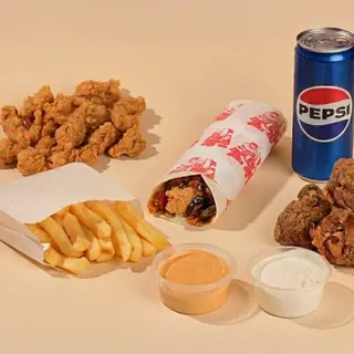 დიდი BBQ სითი როლის Fair Deal კომბო