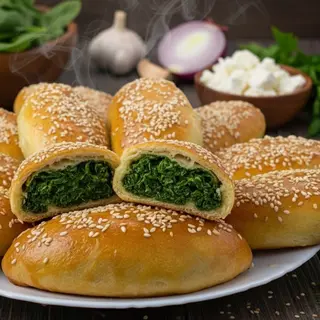 ისპანახის ღვეზელი (2 ცალი)