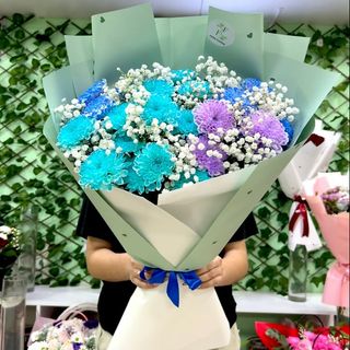 ჰოლანდიური ქრიზანთემების თაიგული