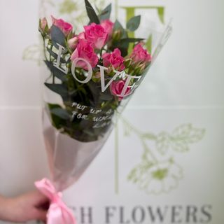 სპრეი ვარდების თაიგული #2