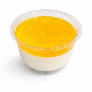 უშაქრო პანაკოტა ლიმონით