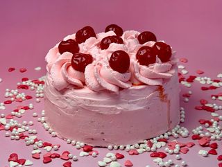 ვარდისფერი ჩიზქეიქი 6 ნაჭრიანი