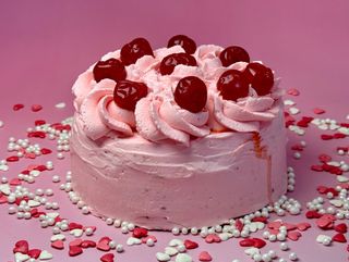 ვარდისფერი ჩიზქეიქი 4 ნაჭრიანი