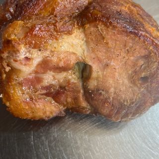 გრილზე შემწვარი ღორის კისერი