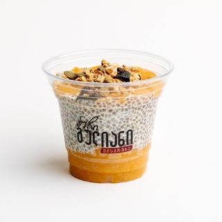 ჩიას პუდინგი ხურმით