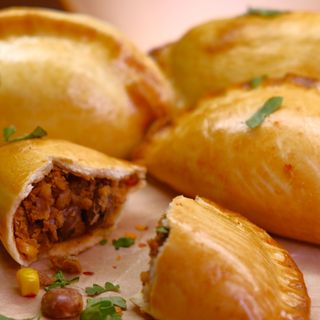 ემპანადა გამომცხვარი ლობიოთი