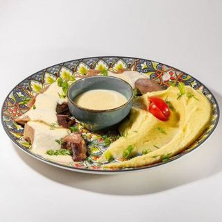 Beef Tongue in Cream Souce