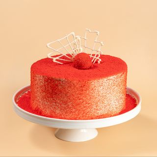 წითელი ხავერდი 12-15 პერსონაზე 