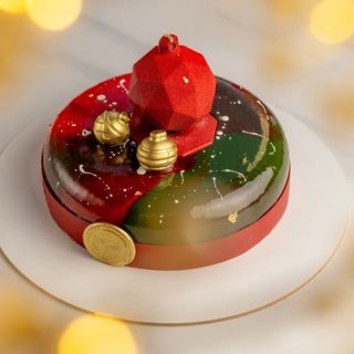 მარწყვი და ლიჩის ტორტი