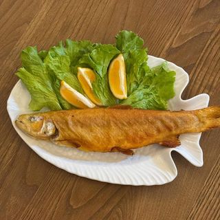 კალმახი შემწვარი