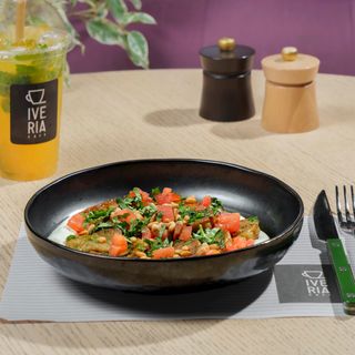 შემწვარი ბადრიჯნის სალათი