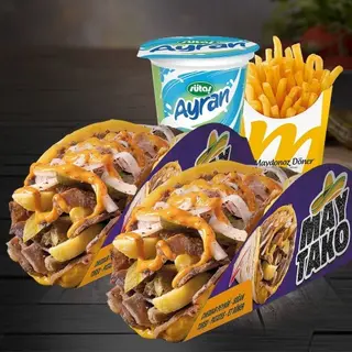 Veal Doner Taco Double Menu