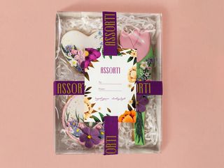 ორცხობილების სასაჩუქრე ნაკრები - იისფერი