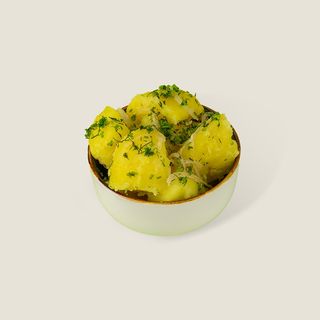 მოხარშული კარტოფილი კამით 100გ