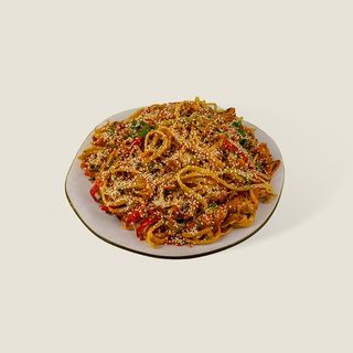 ლაფშა ქათმით 100გრ