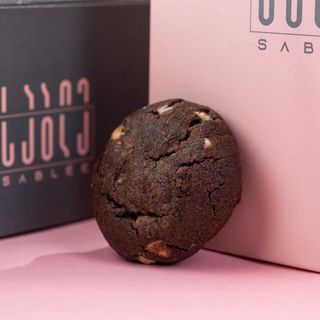 White chocolate cookie - 5 pieces