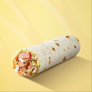 ქლაბ დოგი სტანდარტული სოუსით - ლავაშში