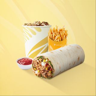 საშუალო შაურმის კომბო