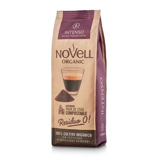NOVELL INTENSO GROUND - Organic Roasted coffee ground 250gr