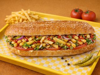 პურში შაურმა ფრით