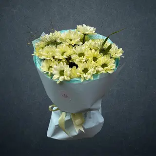 Chrisanthemum Yellow and Panicum