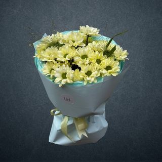 Chrisanthemum Yellow and Panicum
