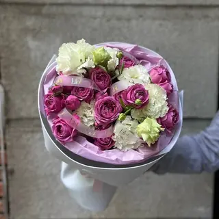 Eustoma and Misty bubbles
